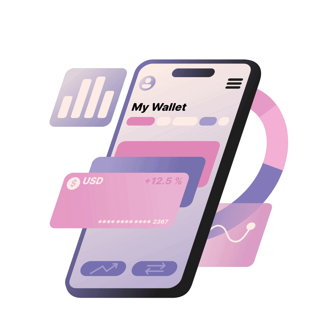 E-Wallet Illustration